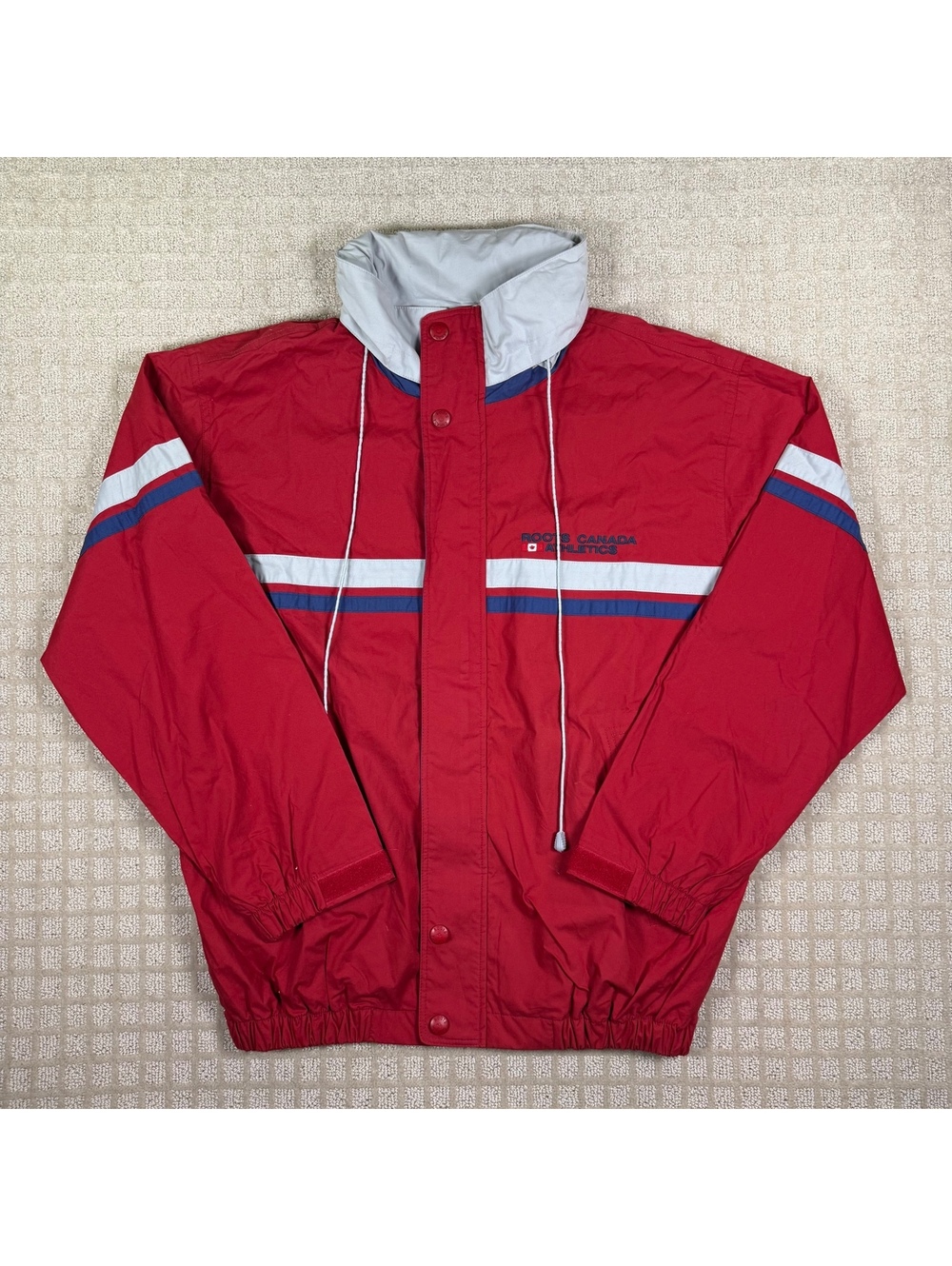 New Roots Canada Athletic Jacket Red L